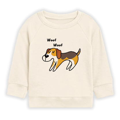 Cute Dog Baby Bodysuit Woof Woof Tshirt for Kids Toddler Tee Dog Lovers Gift