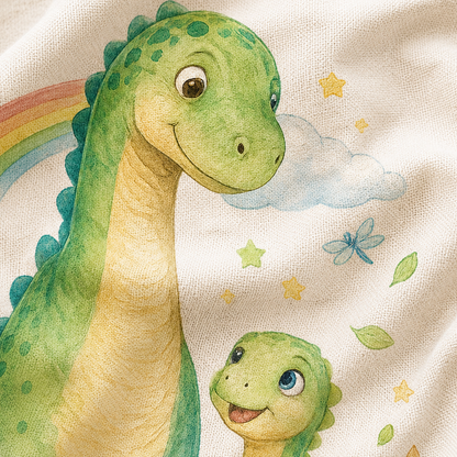 Our First Father's Day Baby Bodysuit, Dinosaur Daddy and Me Matching Outfit