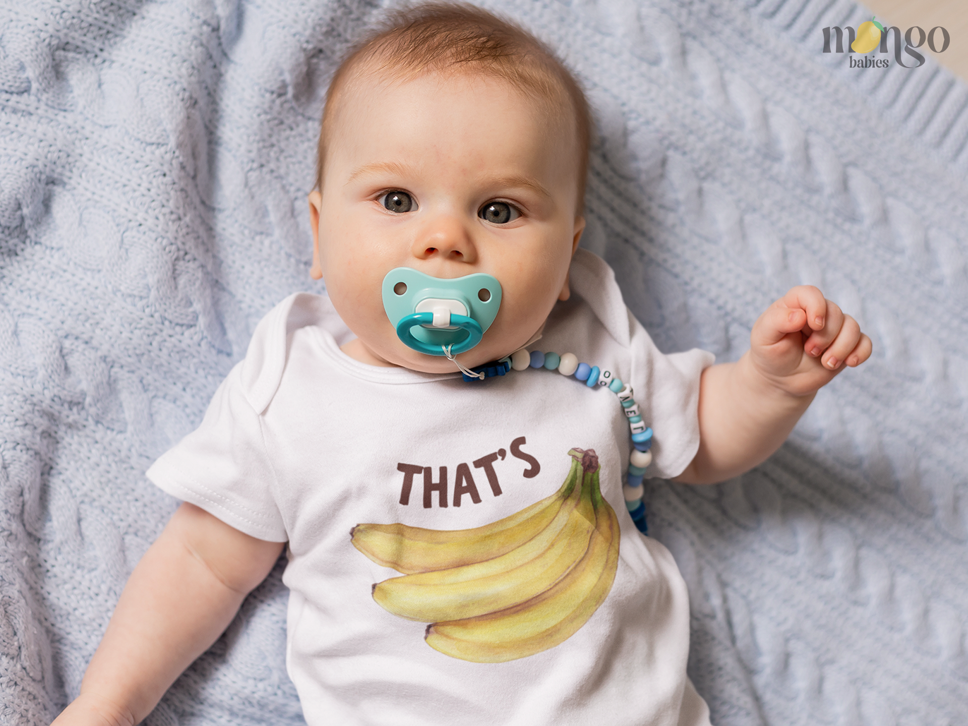 Go bananas with this cute and quirky design! Available on baby bodysuits, kids tees, sweaters, and unisex adult shirts. Fun, comfy, and perfect for all ages.
