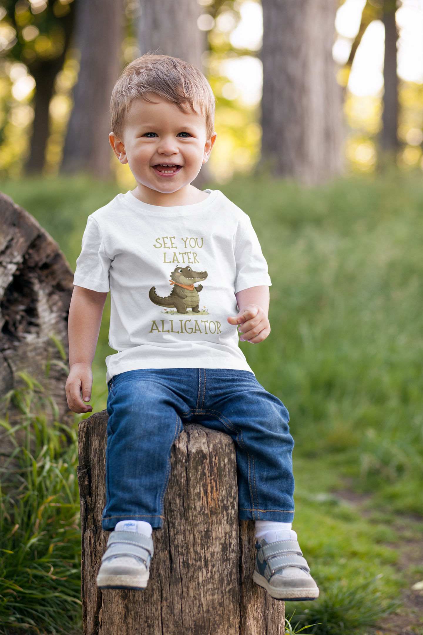 See You Later Alligator - In A While Crocodile - Family Matching Outfit
