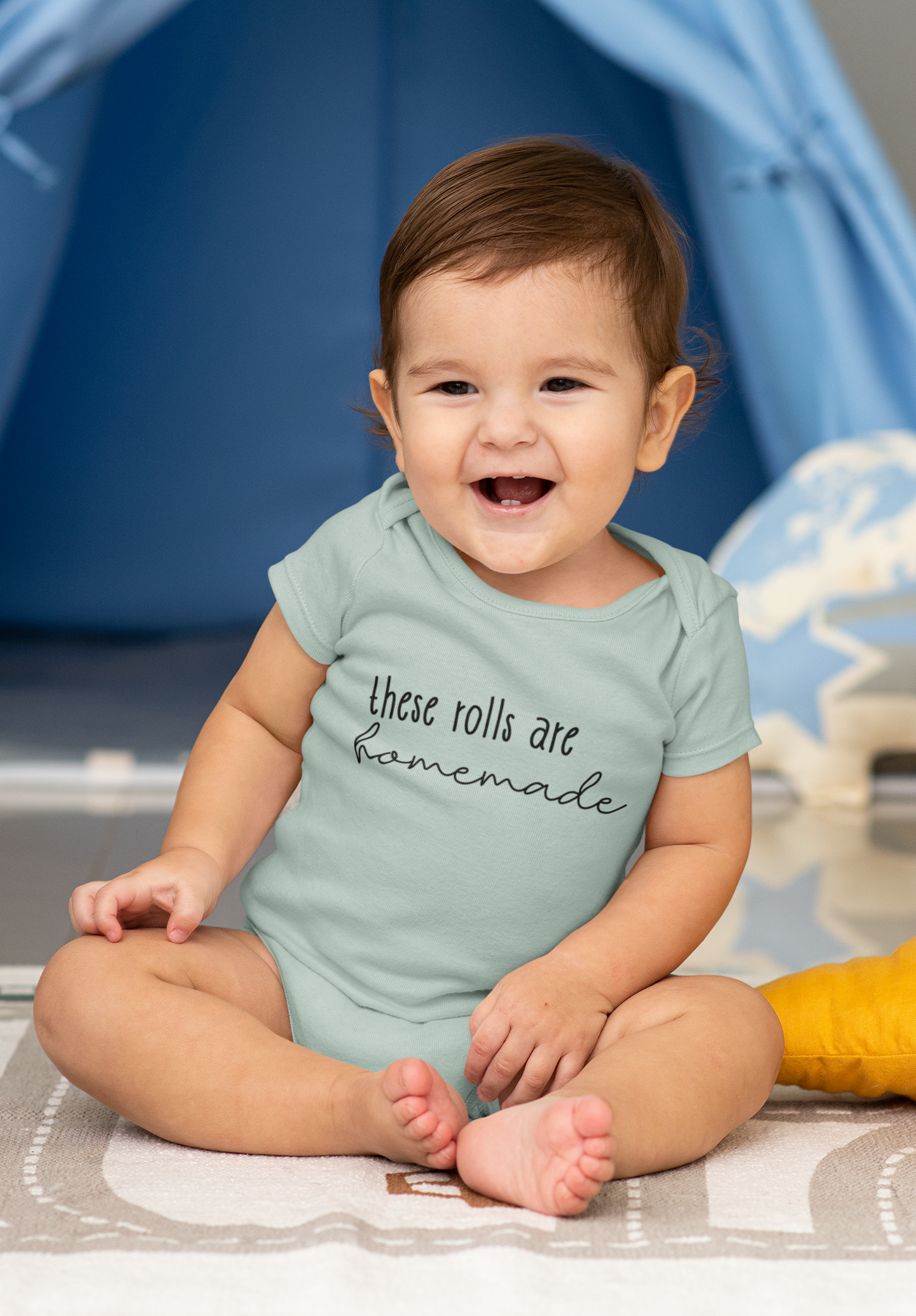 These Rolls are Homemade Baby Romper - Funny Baby Bodysuit