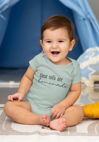 These Rolls are Homemade Baby Romper - Funny Baby Bodysuit