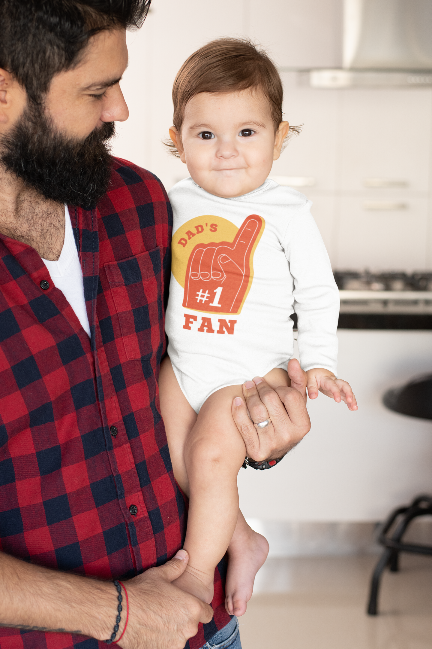 Happy Father's Day Gift for Dad Baby Outfit Cute Baby Onesie New Dad Surprise