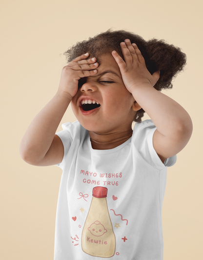 Mayo Wishes Come True Mayonnaise Baby Bodysuit - Mayonnaise Graphic Tee